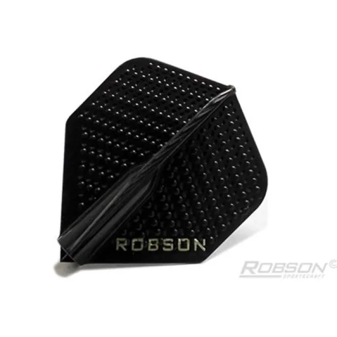 Robson Plus Standard Dimpled Black flights