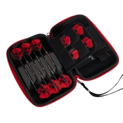 Ryan Searle Pro 6 Case fra Harrows - sort/rød