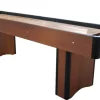 Sardi 9 fods shuffleboard i nøddebrun