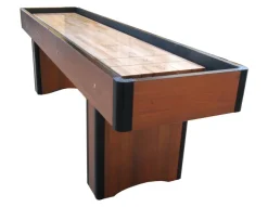 Sardi 9 fods shuffleboard i nøddebrun