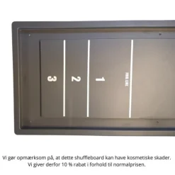 Shuffleboard Søgaard grå 122 x 33 cm