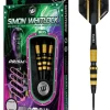 Simon Whitlock 90% NT Dual Coating Onyx/AU steeltip dartpile fra Winmau