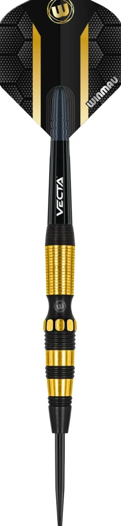 Simon Whitlock 90% NT Dual Coating Onyx/AU steeltip dartpile fra Winmau