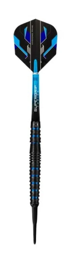 Spina Black 90% NT softip dartpile fra Harrows