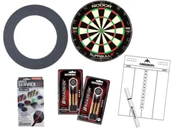 Standard dartpakke - skive, pile, ring, m.m.