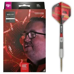 Stephen Bunting G5 95% NT steeltip dartpile fra Target