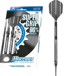 Supergrip 90% NT softip dartpile fra Harrows - 18 gr
