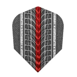 Supergrip flights Harrows - 1704 rød