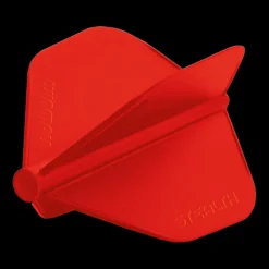 Winmau Stealth rød flights - roterer